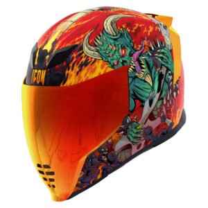 ICON Airflite MIPS Blegh Helmet - Red