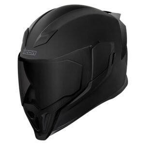 ICON Airflite Dark Helmet - Black