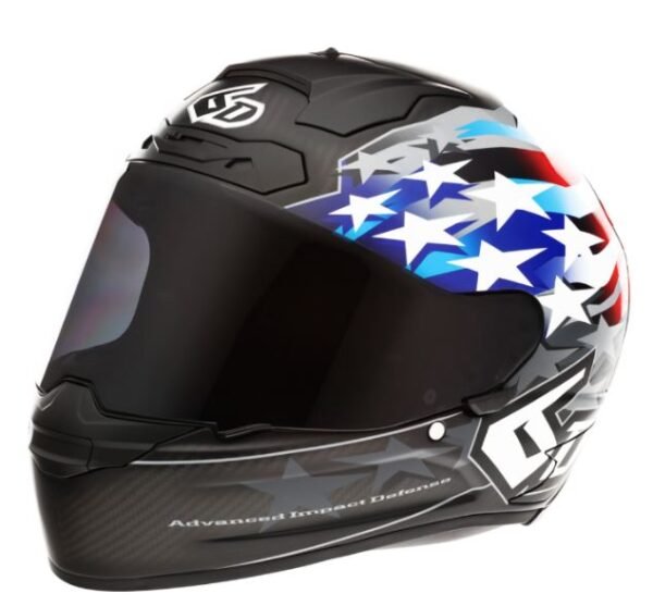 6D ATS-1R Super Patriot Helmet - Red/White/Blue