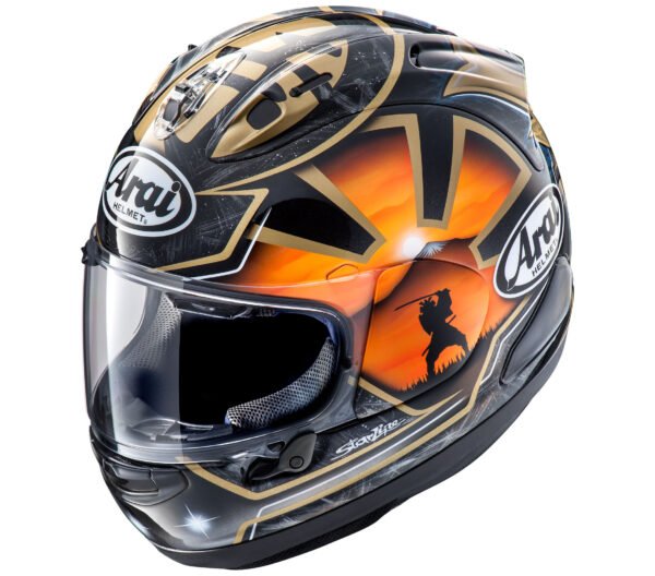 Arai Corsair-X Helmet - Dani Samurai-2 Black