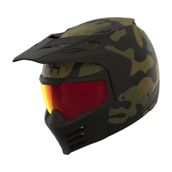 ICON Elsinore Magnacross Helmet - Green